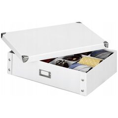 Zeller Box για γραβάτες και ζώνες - organizer, λευκό, ZELLER 13429072 4003368177694