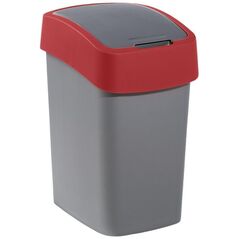 Kosz na śmieci Curver Pacific Flip do segregacji uchylny 25L czerwony (CUR000247)