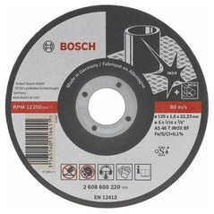 Bosch Tarcz tnąca prosta BEST FOR INOX Rapido 125mm (2.608.600.549)