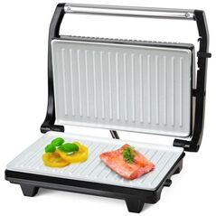 Esperanza Taleggio Τοστιέρα με Κεραμικές Πλάκες για 2 Τοστ 750W Inox (EKG006) (ESPEKG006) έως 12 άτοκες Δόσεις