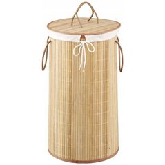 Καλάθι ρούχων Zeller Bamboo, ανοιχτό καφέ, 55 λίτρων, ανοιχτό καφέ, ZELLER 13429051 4003368134109