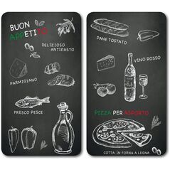 Κοπτική σανίδα Kesper Multi-Glasschneideplatte, 2 tlg., Ristorante 13429242 4000270365386