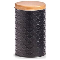 Δοχείο χύμα τροφίμων Zeller SCANDI, Ø 11 x 18 cm, μαύρο, ZELLER 13429416 4003368193359