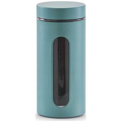 Zeller Γυάλινο δοχείο για χύμα προϊόντα, 1200 ml, μπλε, ZELLER 13429555 4003368195490
