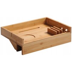 Ράφι κρεβατιού Kesper, 34 x 24 cm, μπαμπού, KESPER 13429815 4000270776304