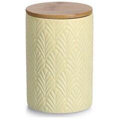 Zeller Κεραμικό δοχείο με καπάκι από μπαμπού, 720 ml 13458355 4003368193533