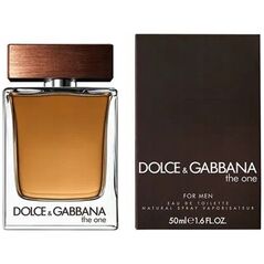 Dolce & Gabbana Dolce & Gabbana, The One, Eau De Toilette, For Men, 50 ml For Men