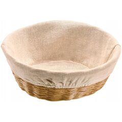 Καλάθι ψωμιού Kesper με υφασμάτινη φόδρα, Ø 25 cm, Kesper 13430765 4000270176845
