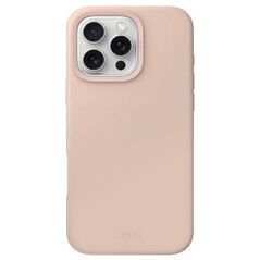 Case IPHONE 16 PRO UNIQ Lino Hue Magclick Charging Blush pink 8886463689769