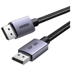 Kabel Ugreen Kabel UGREEN DP120 DisplayPort 1.4 8K60Hz 32.4Gbps 2m czarny