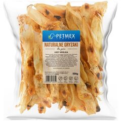 Petmex PETMEX Ucho królika gryzak naturalny 500g
