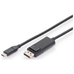 Kabel USB Digitus USB-C - DisplayPort Czarny (AK-300333-020-S)