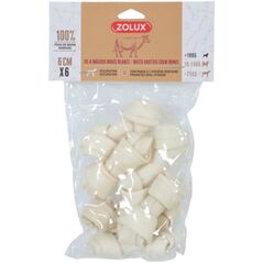 Zolux ZOLUX Kość wiązana biała 6 cm x 6