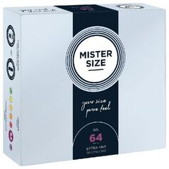 Mister Size Mister Size Condoms prezerwatywy dopasowane do rozmiaru 64mm 36szt.