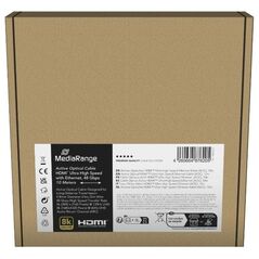 MediaRange HDMI Active Optical Cable 2.1 8K 10m  (MRCS222) έως 12 άτοκες Δόσεις