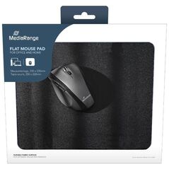 MediaRange Flat Mousepad 250x220x3mm Black (MROS253) έως 12 άτοκες Δόσεις