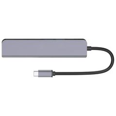 MediaRange USB Type-C 5 in-1 Multiport Adapter with 2xHDMI out Silver (MRCS511) έως 12 άτοκες Δόσεις