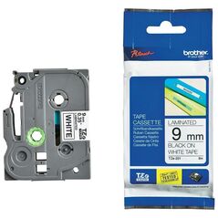 Brother TZe-221 Labelling Tape – Black on White, 9mm wide (TZE221) (BROTZE221) έως 12 άτοκες Δόσεις