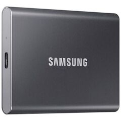 Samsung Portable SSD T7 USB 3.2 2TB Titan Grey (MU-PC2T0T/WW) (SAMMU-PC2T0T) έως 12 άτοκες Δόσεις