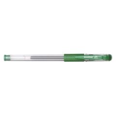 Donau Długopis żelowy Donau przeźroczysty zielony 0.5mm (734200106)