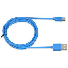 Kabel USB iBOX USB-A - USB-C 1 m Niebieski (IKUMTCB)