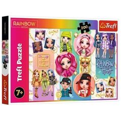 Trefl Puzzle 200 Przyjaźń Rainbow High TREFL