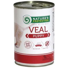 Nature’s Protection Karma mokra dla psa NATURES PROTECTION Cielęcina 400g