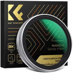 Filtr Kf Filtr Dyfuzyjny Black Diffusion 1/4 Nano-x K&f Concept Do Fujifilm X100 X100s X100vi X100f / Kf01.2704