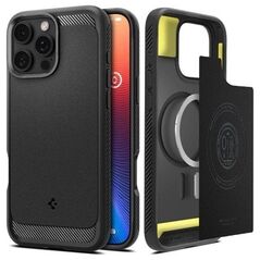 Spigen Spigen Rugged Armor iPhone 16 Pro         czarny/black matte ACS08115