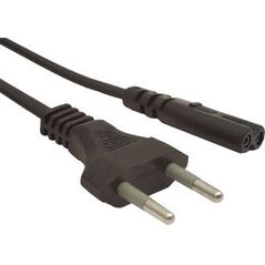 Kabel zasilający Gembird C8 (2 pin) 1.8m (PC-184-VDE)