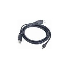 Kabel USB Gembird 2x USB-A - miniUSB 0.9 m Czarny (CCPUSB22AM5P3)