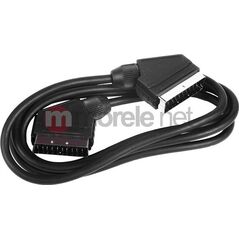 Kabel Natec Scart - Scart 1.8m czarny (NKA0355)