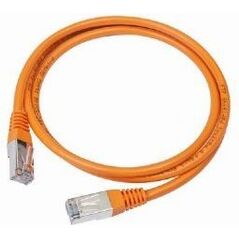 Delock patchcord RJ45, osłonka zalewana, kat. 5e, UTP, 0,25m, pomarańczowy PP12-0.25M/O