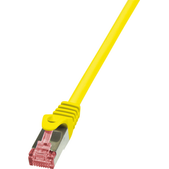 LogiLink CAT 6 Patchcord S/FTP PIMF Żółty 5M (CQ2077S)