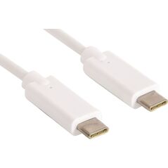 Kabel USB Sandberg USB-C - USB-C 2 m Biały (136-17)