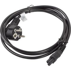 Kabel zasilający Lanberg IEC 7/7 - IEC 320 C5, 1.8m, czarny (CA-C5CA-11CC-0018-BK)