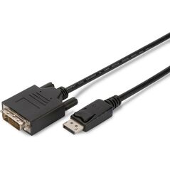 Kabel Digitus DisplayPort - DVI-D 2m czarny (AK-340301-020-S)