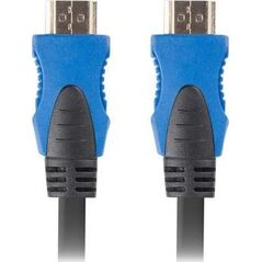 Kabel Lanberg HDMI - HDMI 1m niebieski (CA-HDMI-20CU-0010-BK)