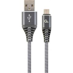 Kabel USB Gembird USB-A - microUSB 2 m Szary (CC-USB2B-AMmBM-2M-WB2)