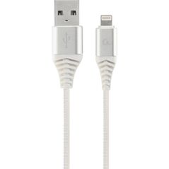 Kabel USB Gembird USB-A - Lightning 1 m Biały (CC-USB2B-AMLM-1M-BW2)