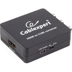 System przekazu sygnału AV Energenie Gembird konwerter HDMI -> CVBS (Composite Video) + stereo audio
