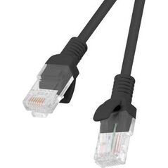 Lanberg Patchcord PCU5-20CC-0200-BK kat.5e 2M czarny 10-pack-PCU5-20CC-0200-BK