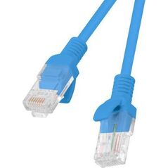Lanberg Patchcord PCU5-20CC-0025-B kat.5e 0,25M niebieski 10-pack-PCU5-20CC-0025-B