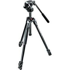 Statyw Manfrotto 290 XTRA + głowica 128RC + torba (MK290XTA3-2W)