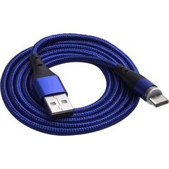 Kabel USB Akyga USB-C - USB-C 1 m Niebieski (AK-USB-42)