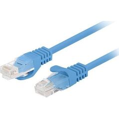 Lanberg PATCHCORD KAT.6 UTP 0.5M NIEBIESKI FLUKE PASSED LANBERG 10-PACK