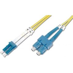 Intellinet Network Solutions Intellinet Światłowód krosowy LC-SC duplex 3m 9/125 OS2 jednomodowy