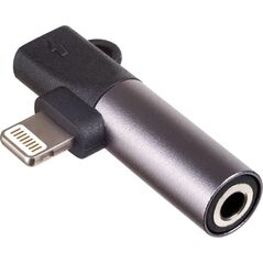 Kabel USB Akyga Lightning - mini Jack 3.5 mm Czarny (AK-AD-63)