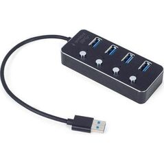 HUB USB Gembird I/O HUB USB3 4PORT/UHB-U3P4P-01 GEMBIRD