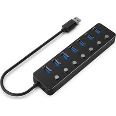 HUB USB Gembird I/O HUB USB3 7PORT/UHB-U3P7P-01 GEMBIRD
